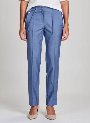 Pantalon slim taille normale taille normale bleu OLSEN femme