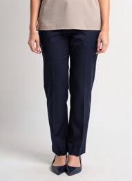 Pantalon slim taille élastique taille normale bleu FINNKARELIA femme