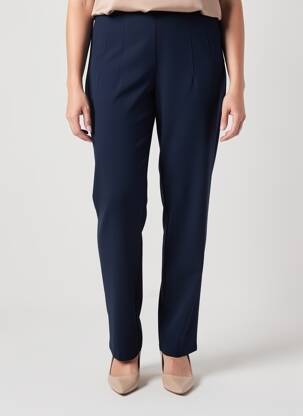 Pantalon slim taille haute taille haute bleu FRANK WALDER femme