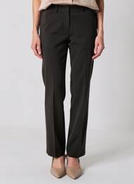 Pantalon slim taille élastique taille normale marron GERKE MY PANTS femme