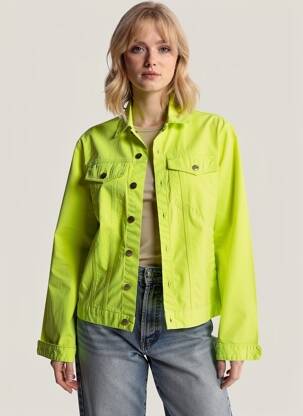 Veste casual coupe droite vert COUTURIST femme