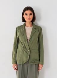 Blazer coupe cintrée vert COUTURIST femme