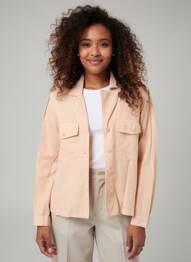 Veste casual col tailleur rose COUTURIST femme
