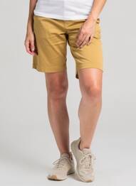 Bermuda coupe droite jaune COUTURIST femme