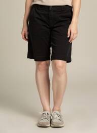 Bermuda coupe droite noir COUTURIST femme