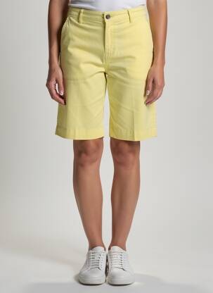 Bermuda coupe droite vert COUTURIST femme