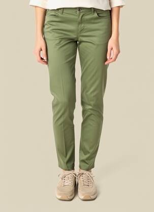 Pantalon slim poches vert fonce COUTURIST femme