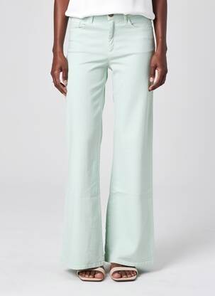 Pantalon flare coupe évasée bleu COUTURIST femme