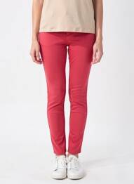 Pantalon slim poches rouge COUTURIST femme