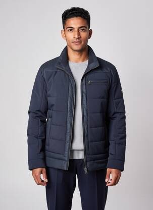 Doudoune poches sans capuche bleu HAFNIUM homme