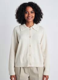 Gilet manches longues stretch beige STREET ONE femme