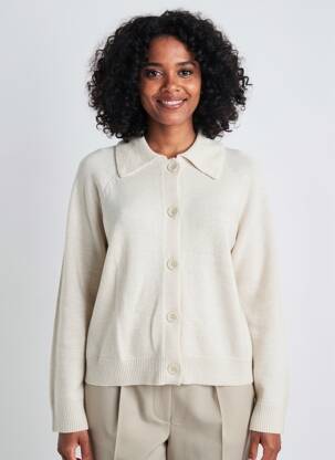 Gilet manches longues stretch beige STREET ONE femme