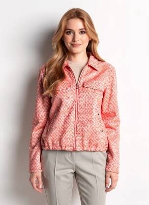 Blouson poches orange STREET ONE femme