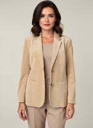 Blazer coupe cintrée beige STREET ONE femme