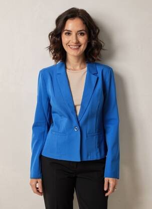Blazer poches bleu STREET ONE femme