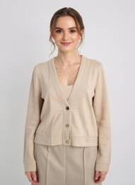 Gilet manches longues stretch marron STREET ONE femme
