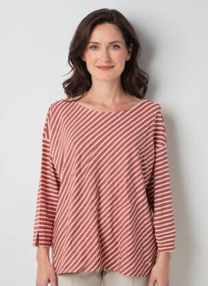 T-shirt manches longues manches longues orange OLSEN femme