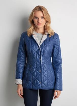 Doudoune manches longues sans capuche bleu clair CANASPORT femme