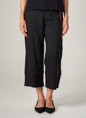 Pantacourt stretch taille normale noir PAUSE CAFE femme