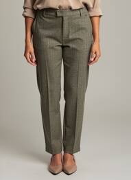 Pantalon chino taille normale taille normale gris MCM femme