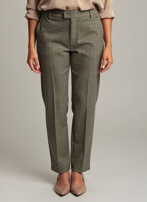 Pantalon chino taille normale taille normale gris MCM femme