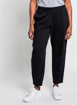 Jogging stretch taille normale noir MAT. femme