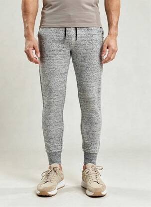 Jogging stretch taille normale gris ELEVEN PARIS homme