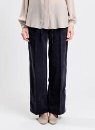 Pantalon droit stretch taille normale bleu STREET ONE femme
