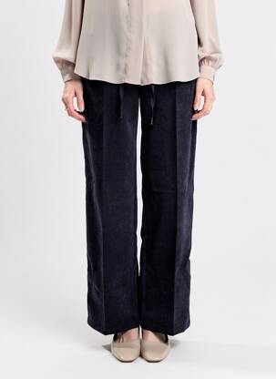 Pantalon droit stretch taille normale bleu STREET ONE femme