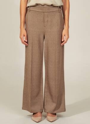 Pantalon large poches taille normale marron STREET ONE femme