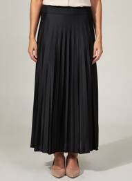Jupe longue coupe droite noir STREET ONE femme