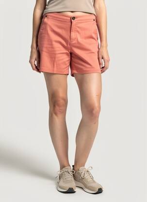 Short taille à pinces taille normale orange DESIRES femme