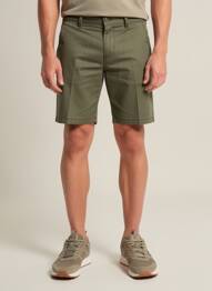 Bermuda taille à pinces taille normale vert SEA BARRIER homme