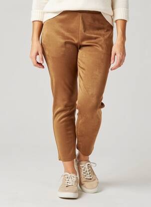 Legging taille normale taille normale beige FRANCK ANNA femme