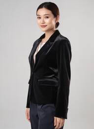 Blazer poches noir MOLLY BRACKEN femme