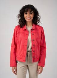 Veste casual poches rouge SAINT JAMES femme