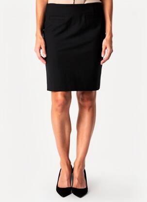 Jupe courte taille à pinces noir OLIVIER PHILIPS femme