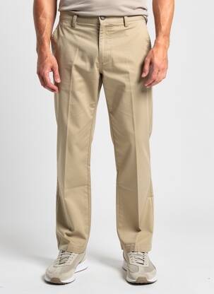 Pantalon chino tissage popeline taille normale beige CAMEL ACTIVE homme