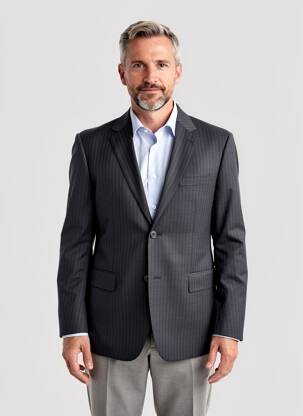 Blazer coupe cintrée noir PRE END homme