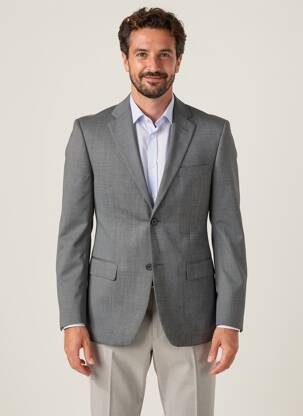 Blazer tissage chiné gris PRE END homme
