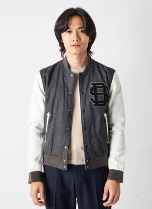 Blouson poches gris IRON AND RESIN homme