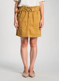 Jupe courte poches jaune C'EST BEAU LA VIE femme