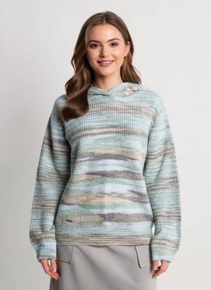 Pull stretch manches longues vert RAGWEAR femme