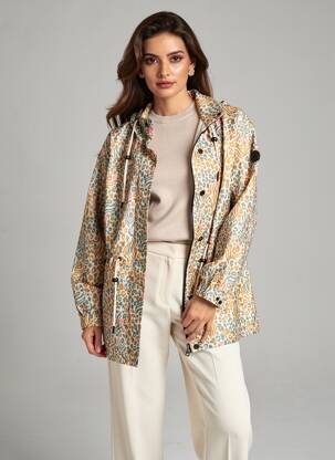 Coupe-vent finition intérieure doublée a capuche marron RAGWEAR femme