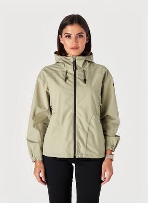 Coupe-vent manches longues vert RAGWEAR femme