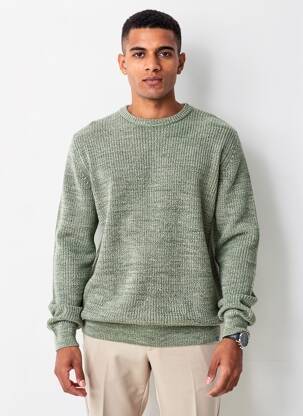 Pull stretch manches longues vert RAGWEAR homme