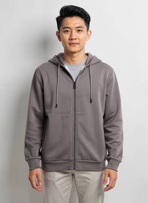 Veste casual resserrée sur le bas gris RAGWEAR homme
