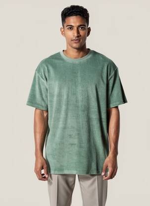 T-shirt stretch manches courtes vert RAGWEAR homme