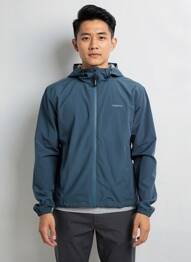 Coupe-vent poches a capuche bleu RAGWEAR homme