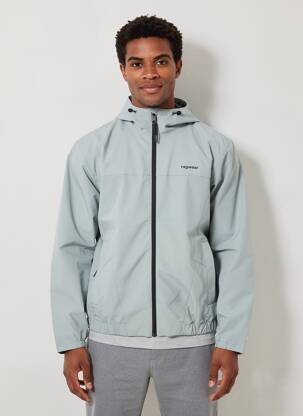 Coupe-vent poches a capuche bleu RAGWEAR homme